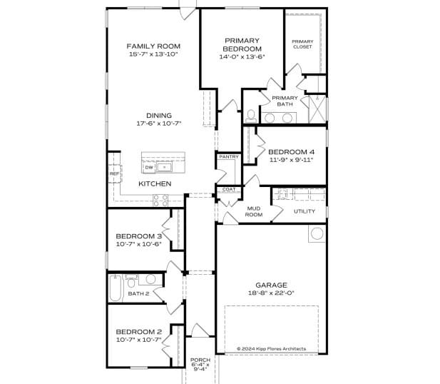 108 Chipper Ct, Auburn, AL 36832, Floor plan illustrates a comfortable living space