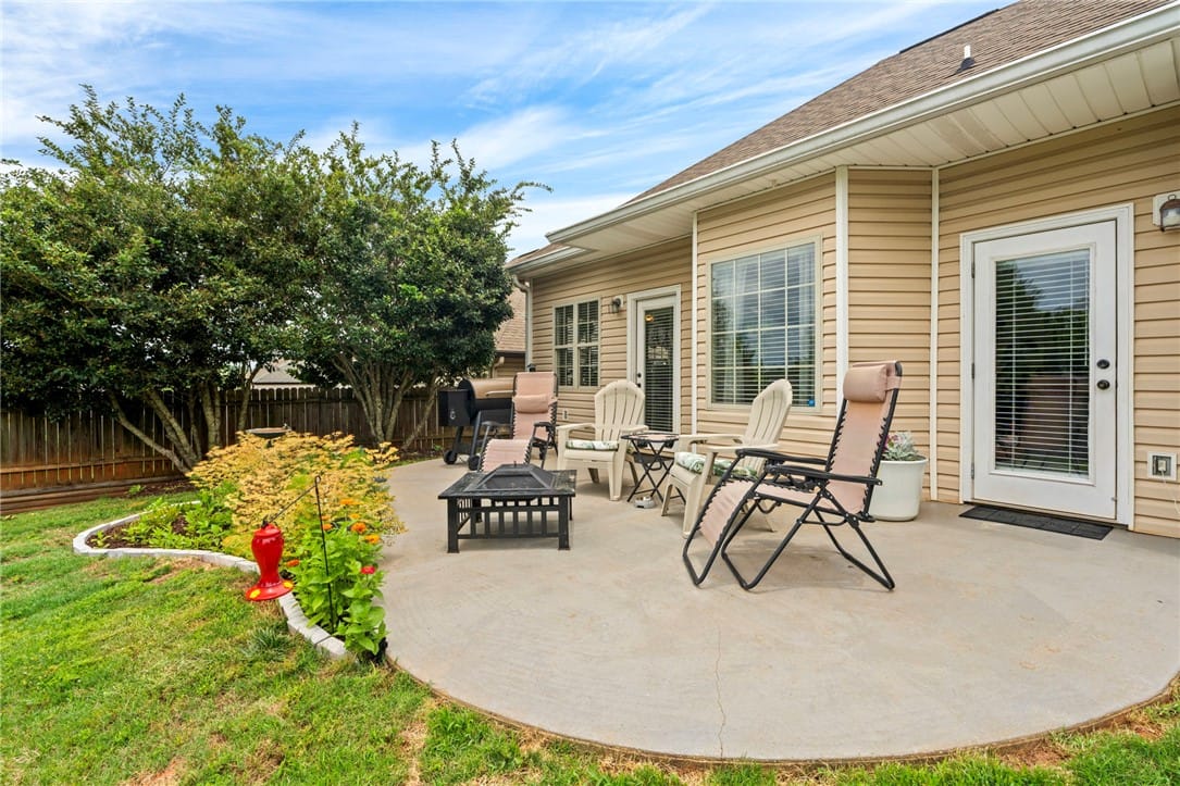 2902 Anderson Lakes Cir, Opelika, AL 36801, Back patio is your own backyard oasis!