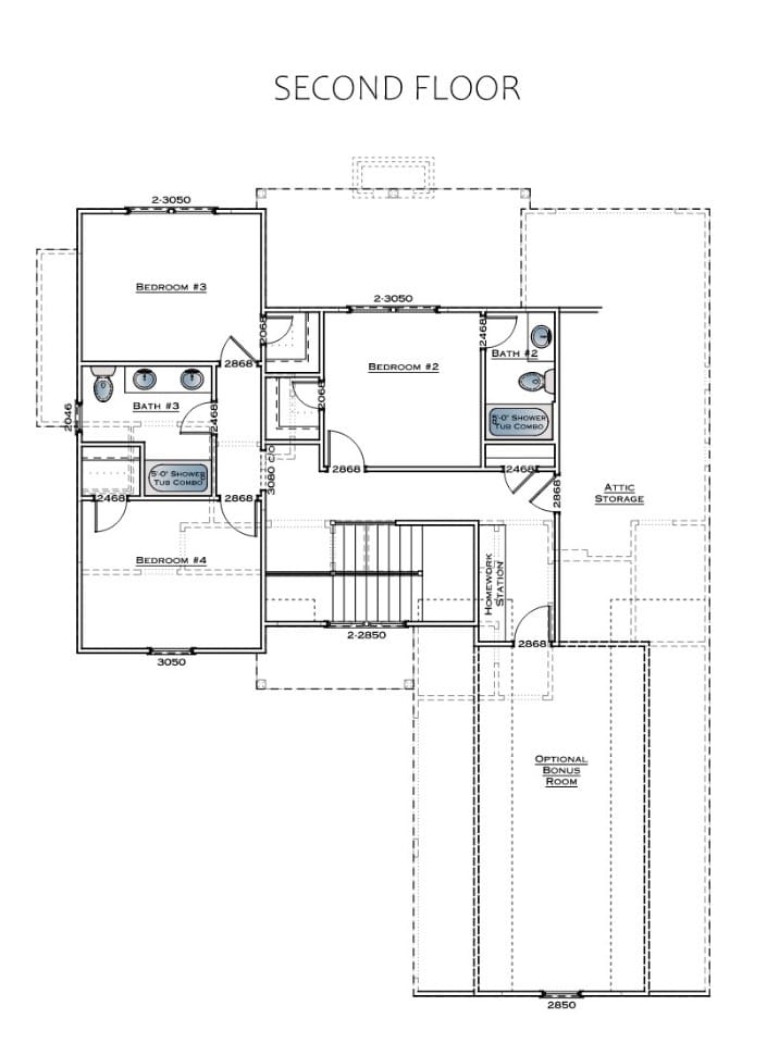 1205 SARAH, Auburn, AL, 36830, The Hattie A - Second Floor - All plans, pricing,