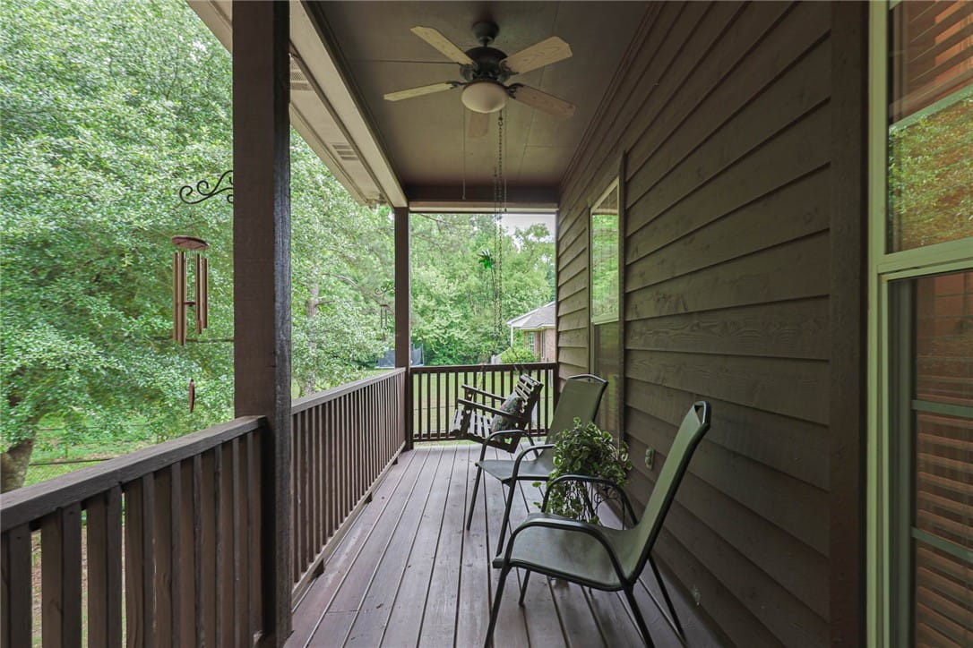 1688 CRESCENT, Auburn, AL, 36830, A spacious covered porch offers a tranquil retreat