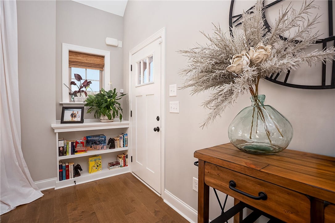 804 Clear Spring Dr, Auburn, AL 36830, A well-lit entry welcomes guests with built-in she