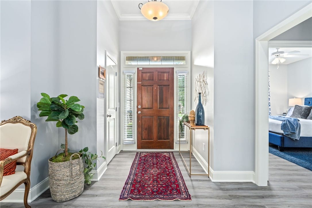 2706 Carriage House Ln, Opelika, AL 36801, A welcoming entryway with durable flooring extends