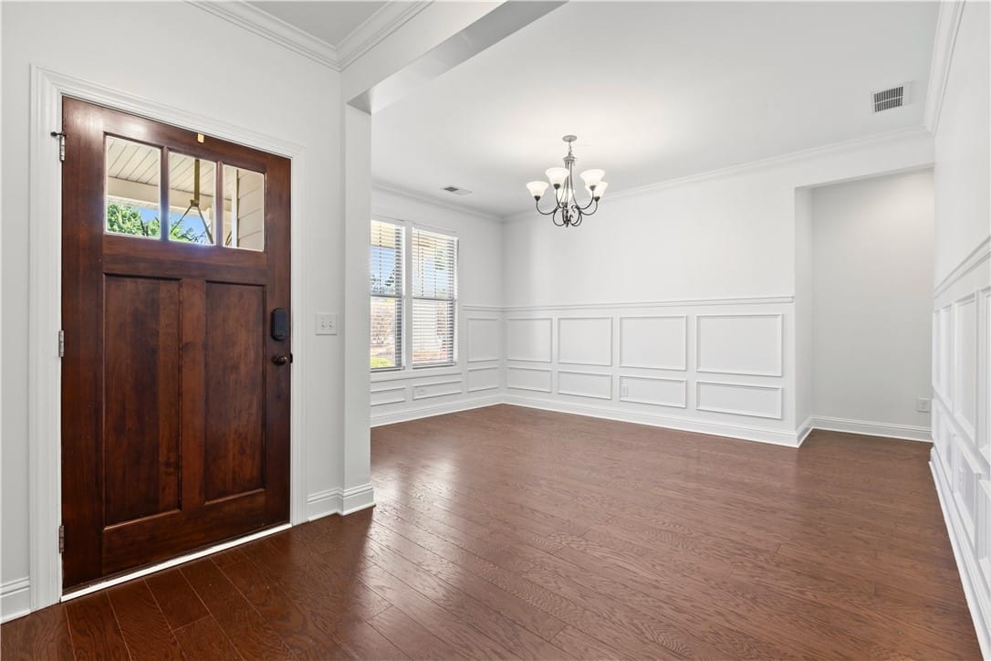 2070 Covey Dr, Auburn, AL 36879, USA, Foyer & Flex Space with millwork.