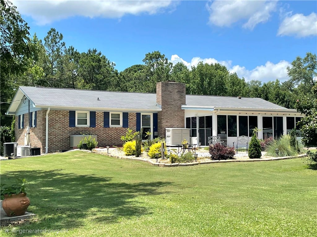 8939 AL-51, Opelika, AL 36804, A classic brick exterior blends with an inviting s