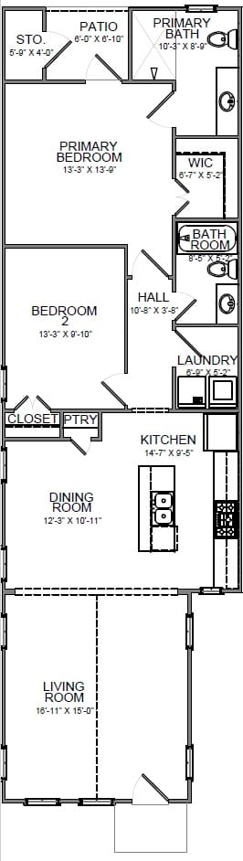 1022 HUNTERS, Opelika, AL, 36801, The Duette 3B by Holland Homes LLC. All plans, pri