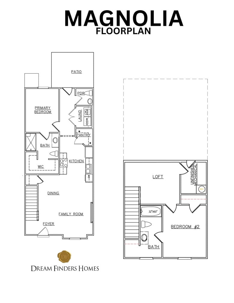 Lot 25, 300 N Uniroyal Rd, Opelika, AL 36804, Explore the functional layout of the Magnolia floo