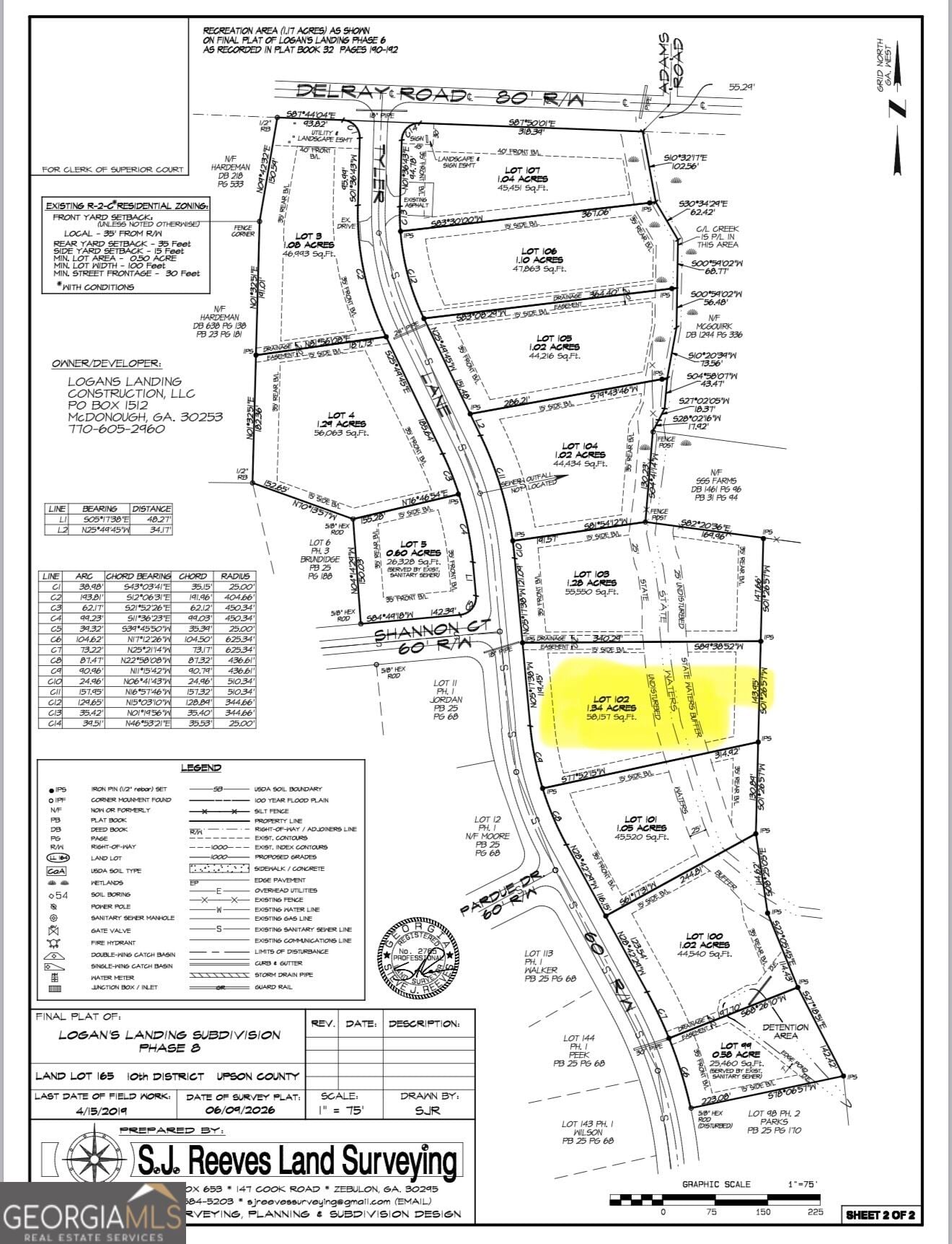 0 Tyler Lane #Lot 102, Thomaston, GA, 30286