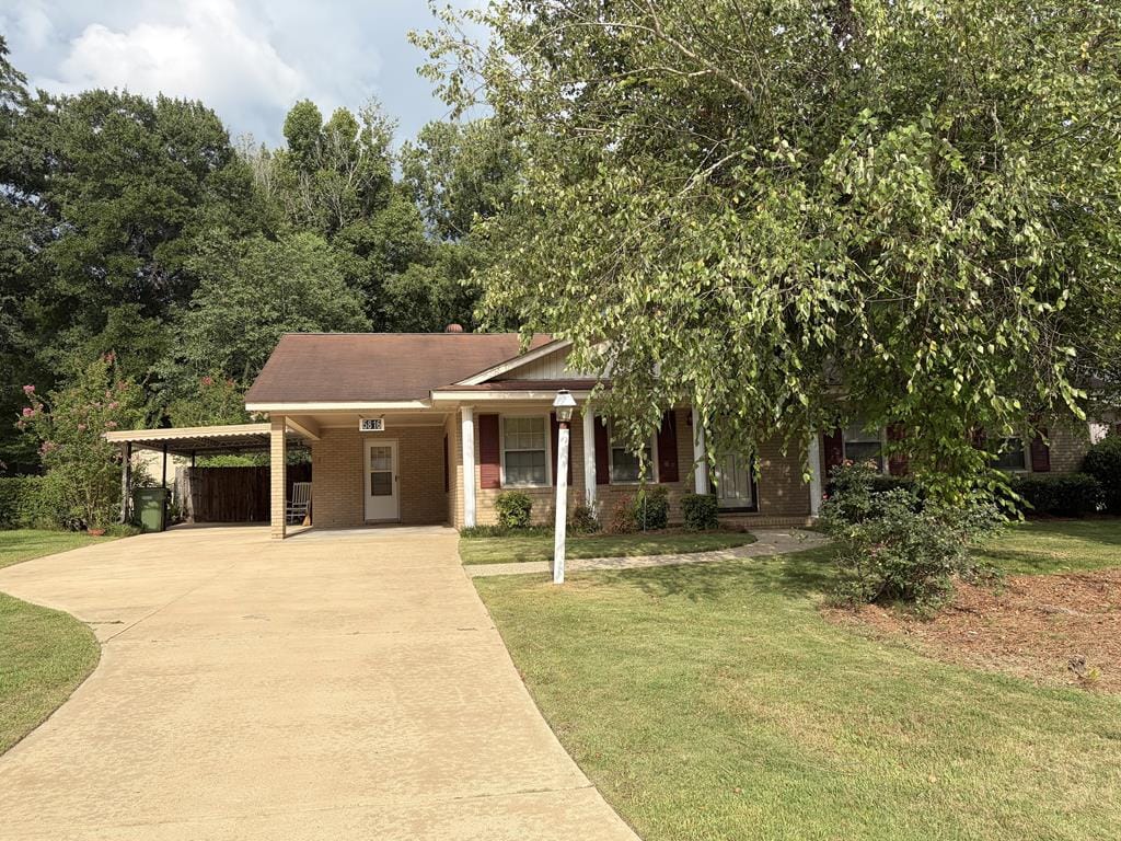 5816 Gene Ave, Columbus, GA 31909, Freshly pressure washed driveway