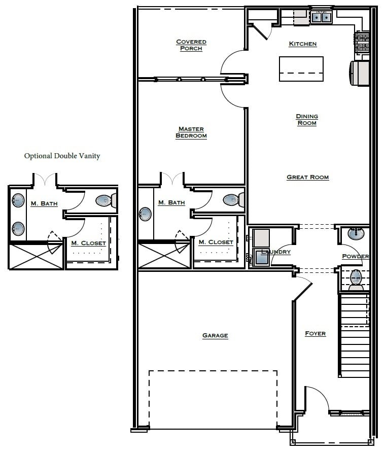 1145 Sarah Ln, Auburn, AL 36830, Auburn Farms Townhome Lot 44 - First Floor