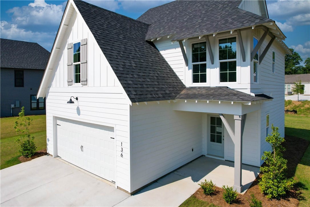 136 Firefly Lane, Opelika, AL, 36804, Front Right Elevation