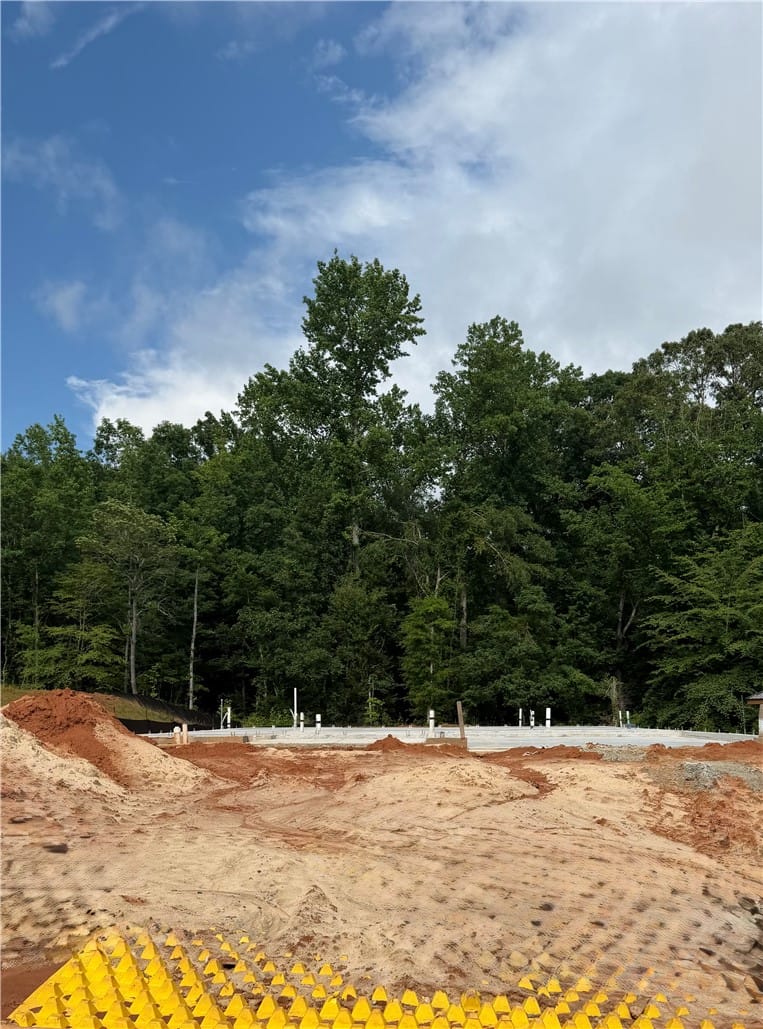 2035 Shadow Bend Ln, Auburn, AL 36830, A new construction site with a freshly poured foun