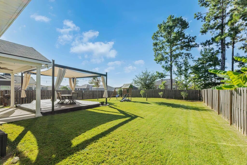 8082 Garrett Pines Dr, Midland, GA 31820, fenced backyard