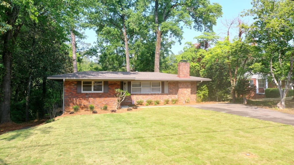 643 COLLEGE, Auburn, AL, 36830, This classic brick residence features a lush lawn,