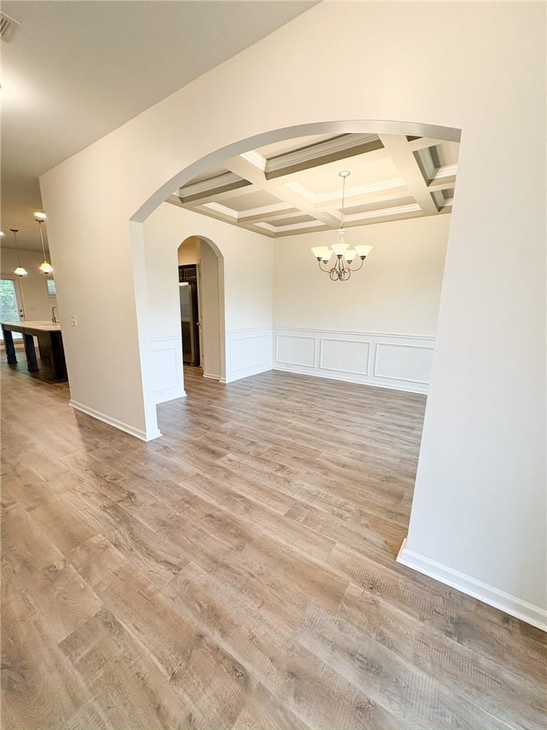2513 Northtowne Dr, Opelika, AL 36801, USA, This inviting dining area features a unique coffer
