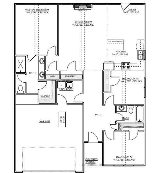 572 Lee Road 42, Opelika, AL 36804, Garage will be constructed side entry
