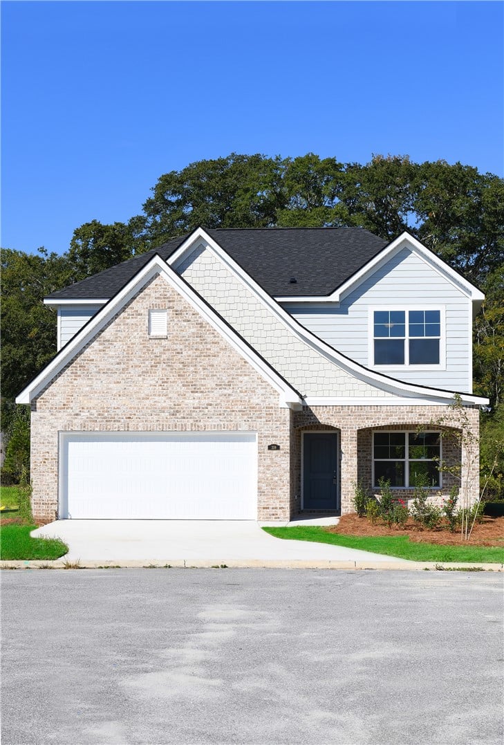 359 BLACK OAK, Smiths Station, AL, 36877, Multi-textured siding and classic brickwork define