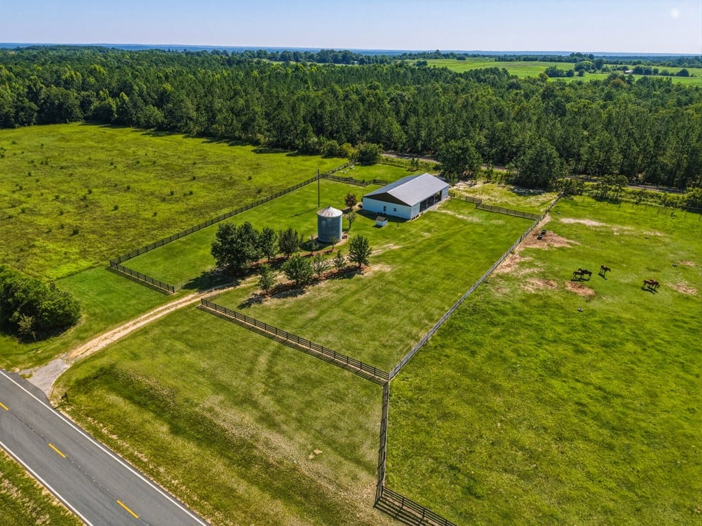 494 Sand Pit Road, Mauk, GA, 31058, Looking East across the center of site