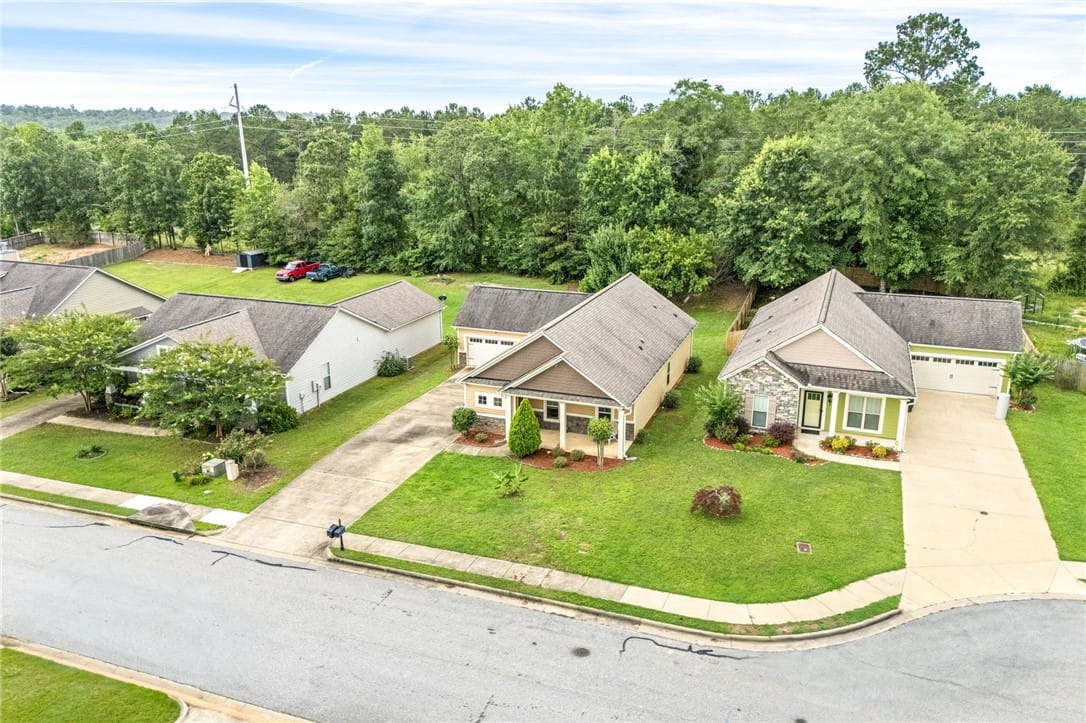 2227 Autumn Ridge Way, Auburn, AL 36879, Lush landscaping defines the curb appeal of this c