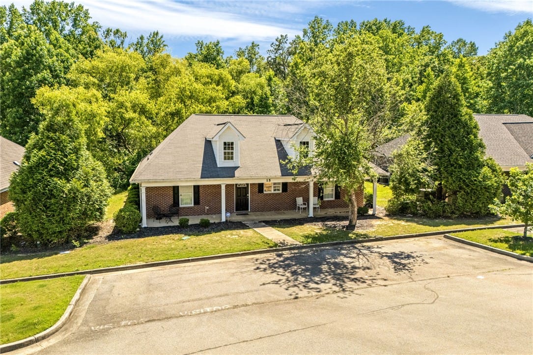 807 W Longleaf Dr UNIT 15, Auburn, AL 36832, A classic brick exterior with white columns and do