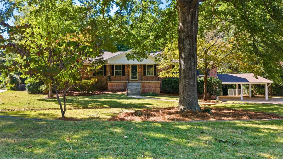 426 Sehoy Cir, Auburn, AL 36830, Mature trees shade a classic brick ranch home feat