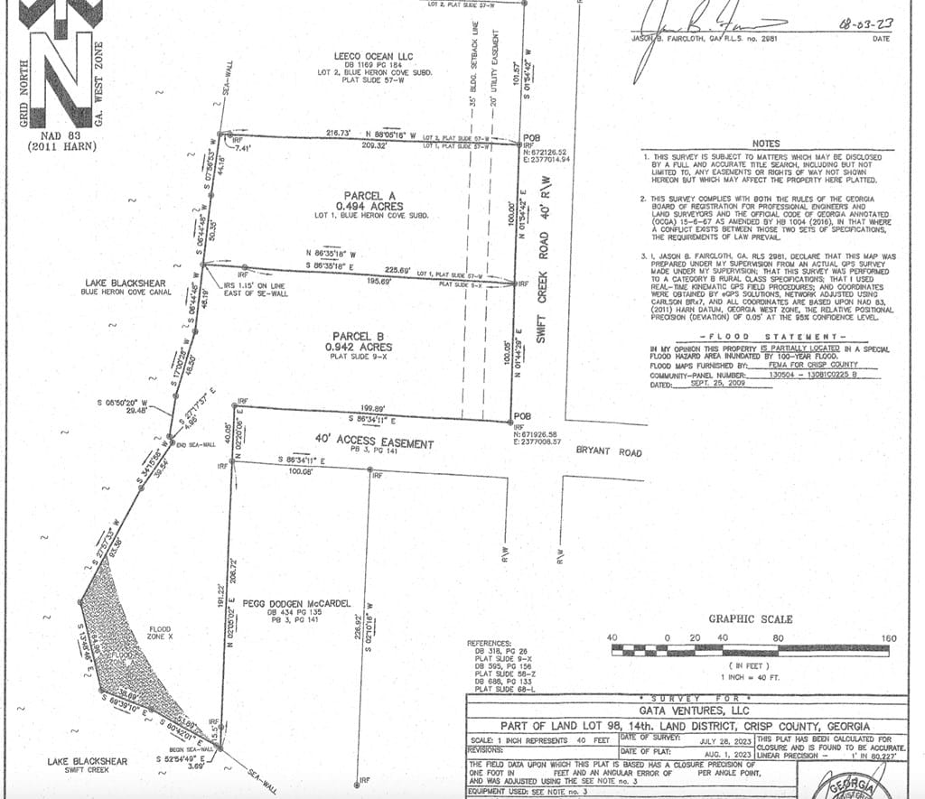 Lot 1 Swift Creek Road, Cordele, GA, 31015