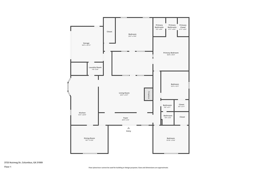 3725 Nutmeg Dr, Columbus, GA 31909, USA
