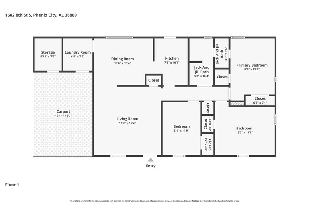 1602 8th Street South, Phenix City, AL, 36869 — Photo 3