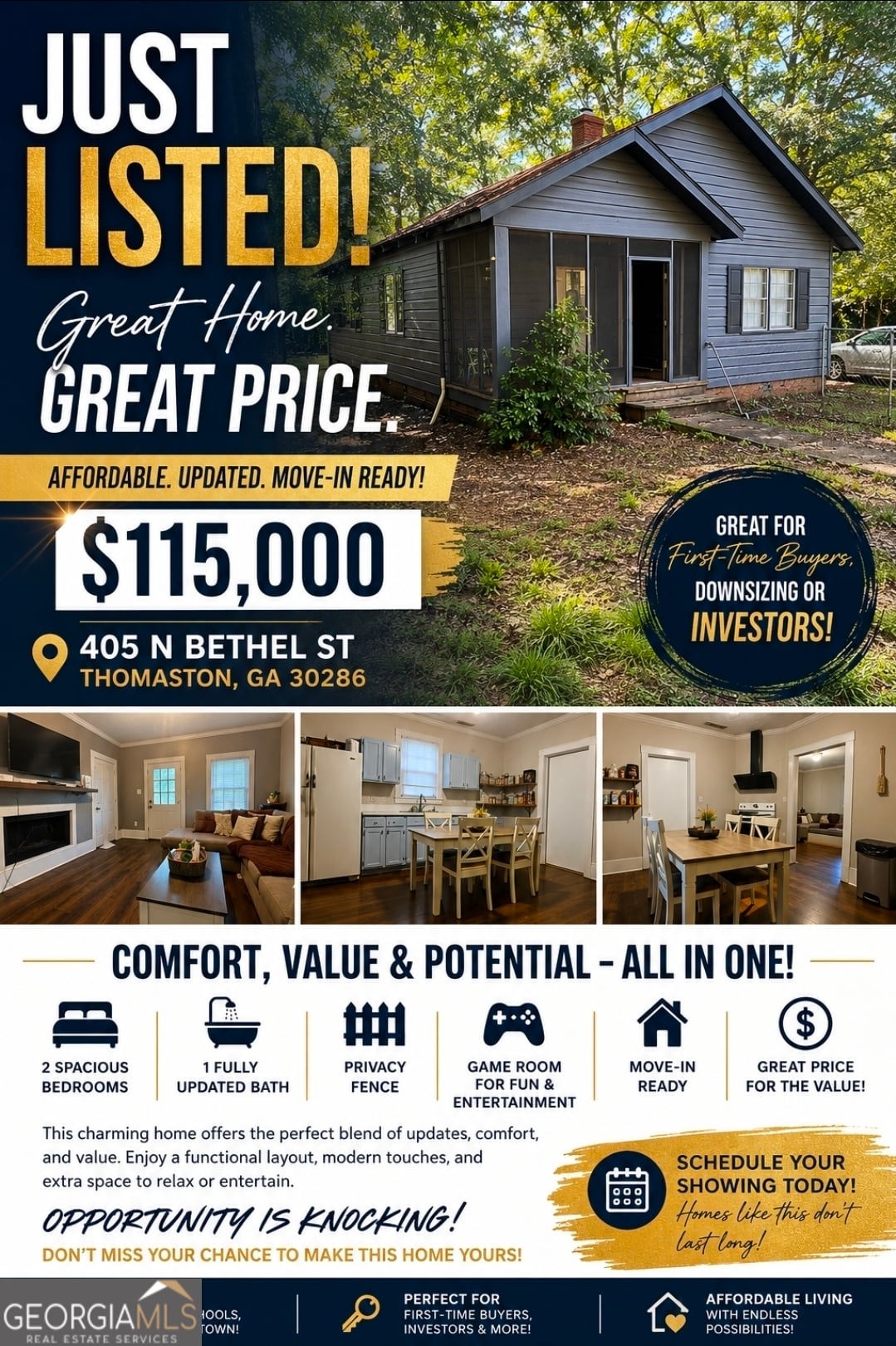 405 N Bethel St, Thomaston, GA 30286