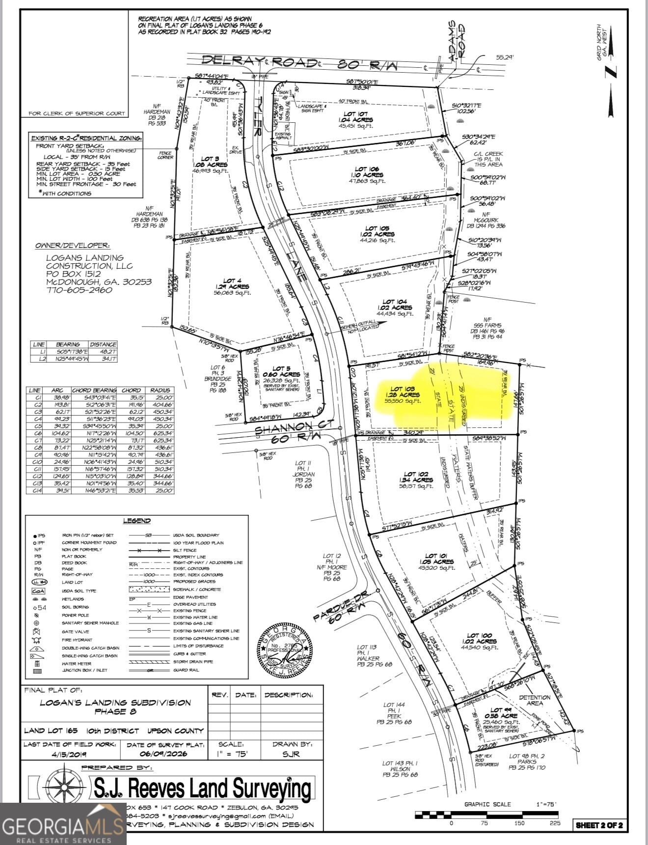0 Tyler Lane #Lot 103, Thomaston, GA, 30286