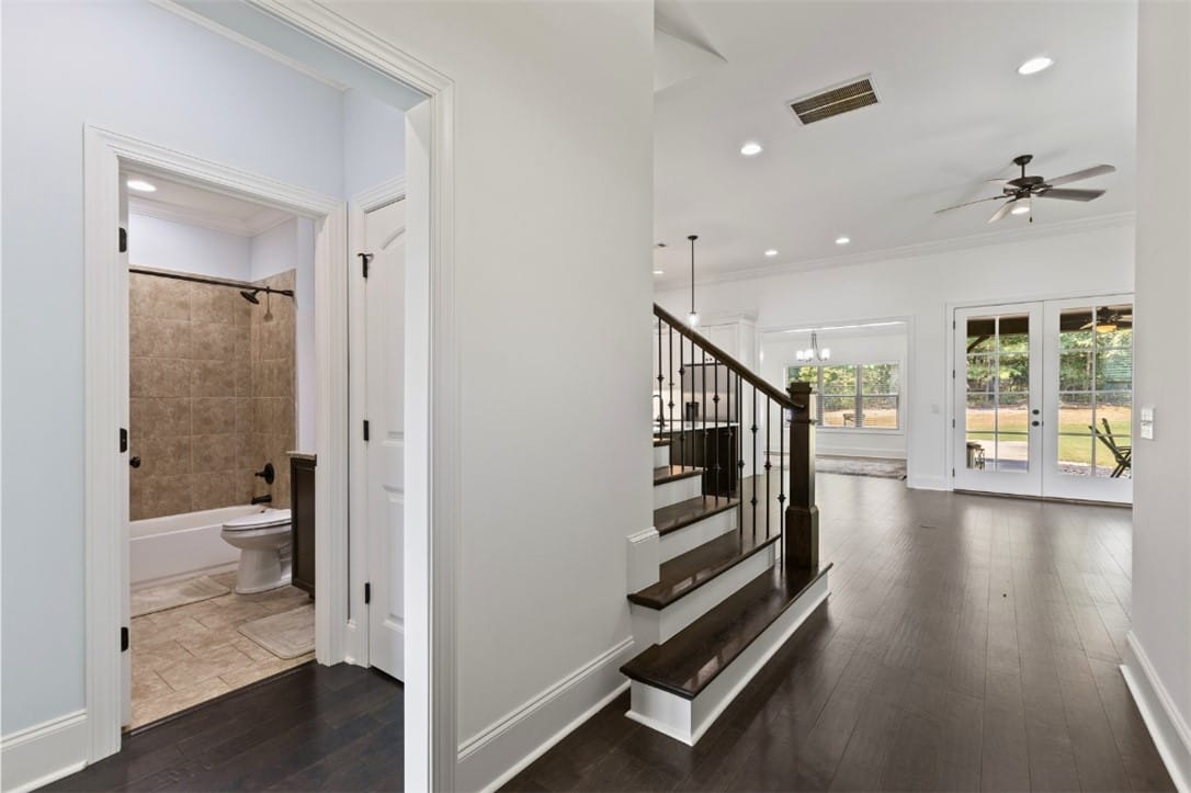 217 Brookshire Ct, Auburn, AL 36832, Rich hardwood floors welcome you into this elegant