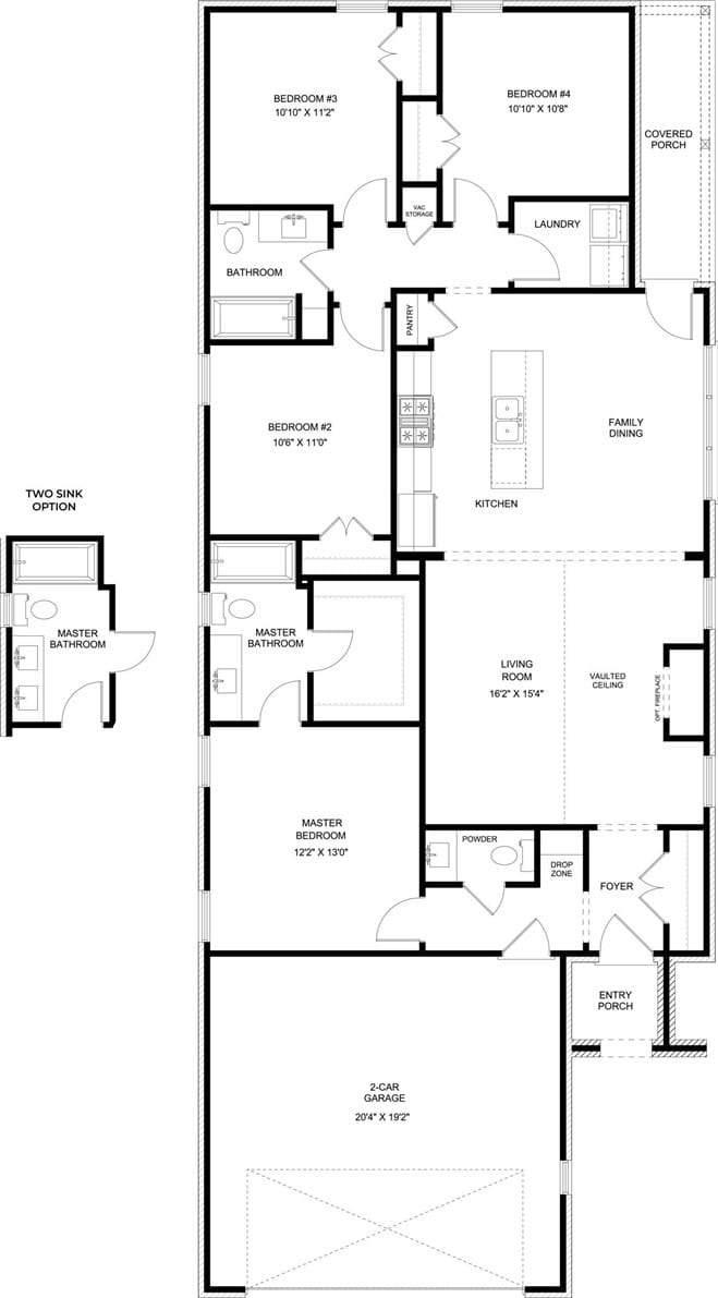 038 WOODLAND, Opelika, AL, 36801, The Hampton A by Holland Homes LLC. All plans, pri