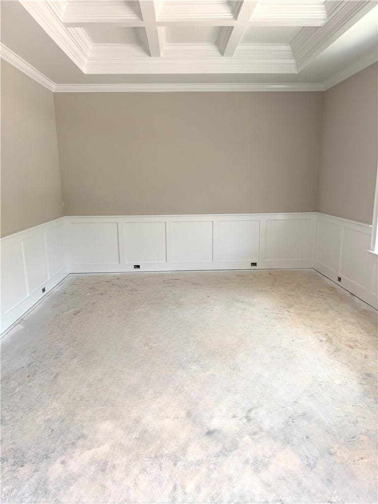 1887 Kennesaw Ln, Auburn, AL 36830, Ornate coffered ceilings and wainscoting elevate t