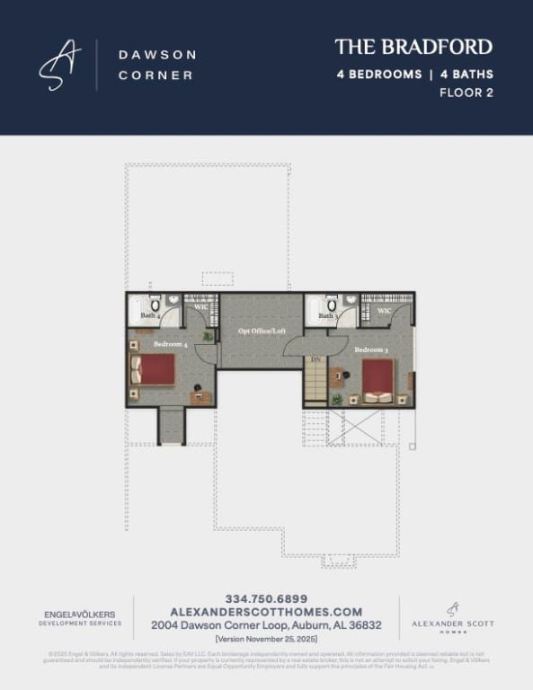 3021 DAWSON CORNER, Auburn, AL, 36832, BRADFORD II 
2ND FLOOR