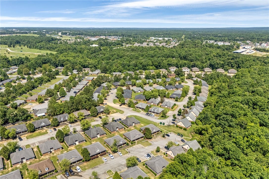 807 W Longleaf Dr UNIT 15, Auburn, AL 36832, An aerial perspective reveals a harmonious communi