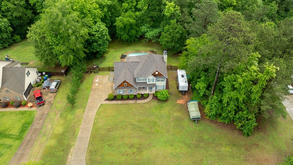 4337 Almond Road, Fortson, GA, 31808, Private Wooded Backyard