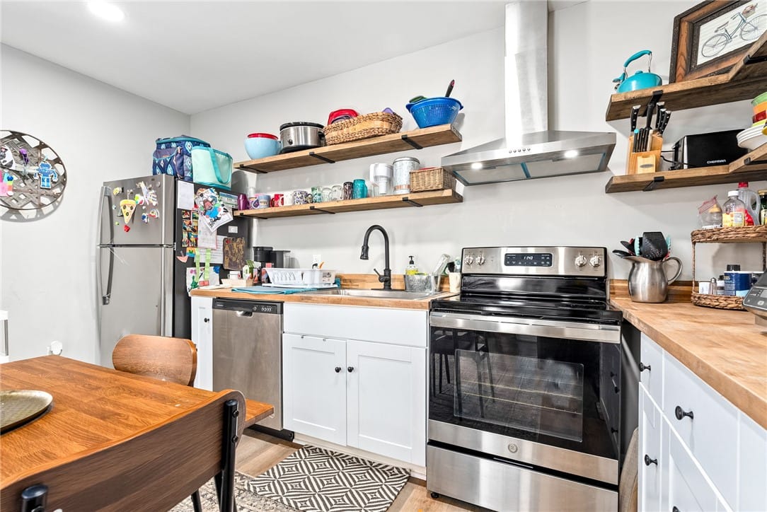 N 3rd St, Opelika, AL 36801, Functional kitchen with ample counter space and st
