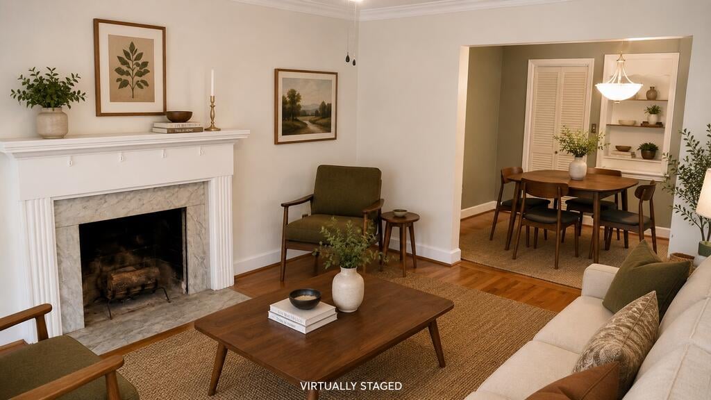 3627 Kuida Ave, Columbus, GA 31907, Virtually Staged Living Room /Dining Room