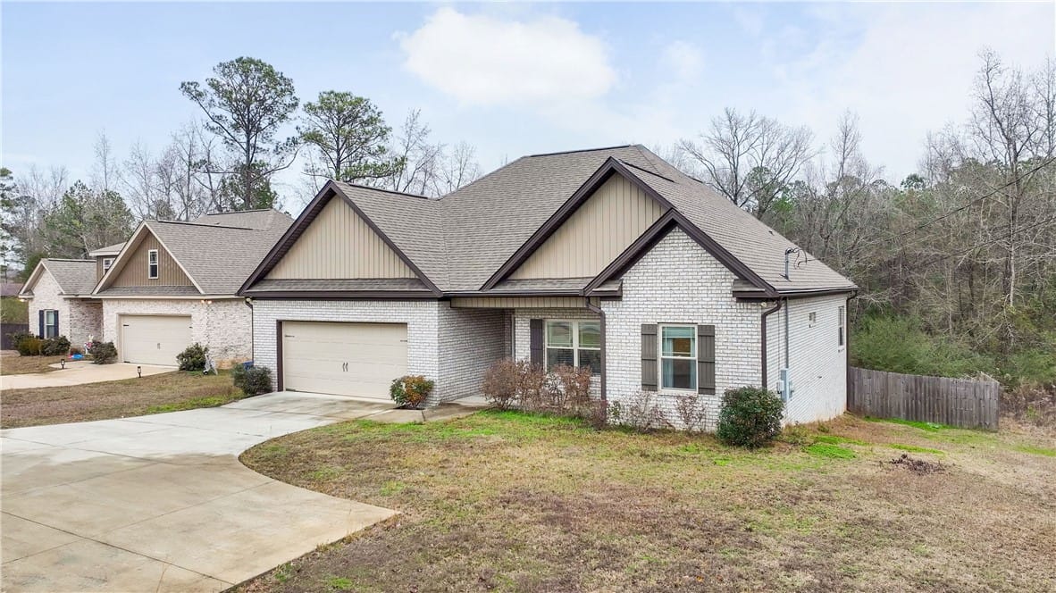 14253 AL-51, Opelika, AL 36804, A well-maintained facade features a mix of light b