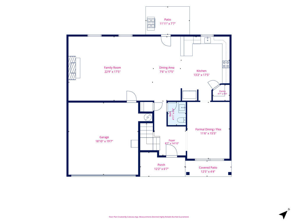 56 Katie Dr, Phenix City, AL 36869, First Level Floor Plan
