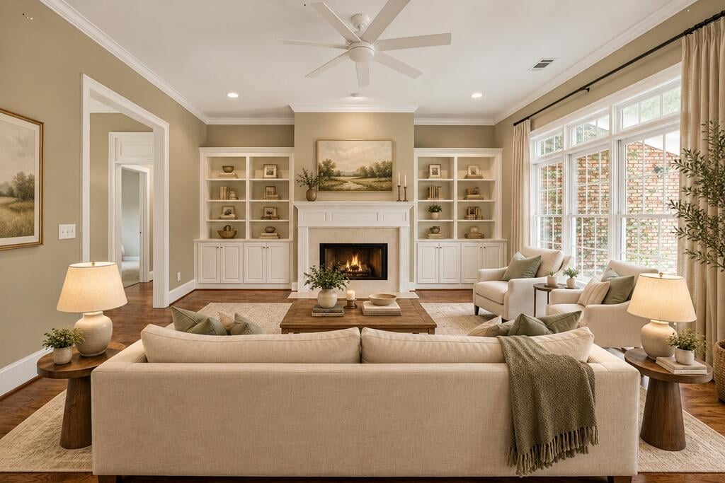 4567 Carnoustie Ln, Columbus, GA 31909, Virtual Staging of the Great Room