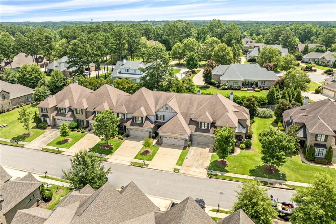1717 Easton Ct, Auburn, AL 36830, An aerial perspective reveals a harmonious communi