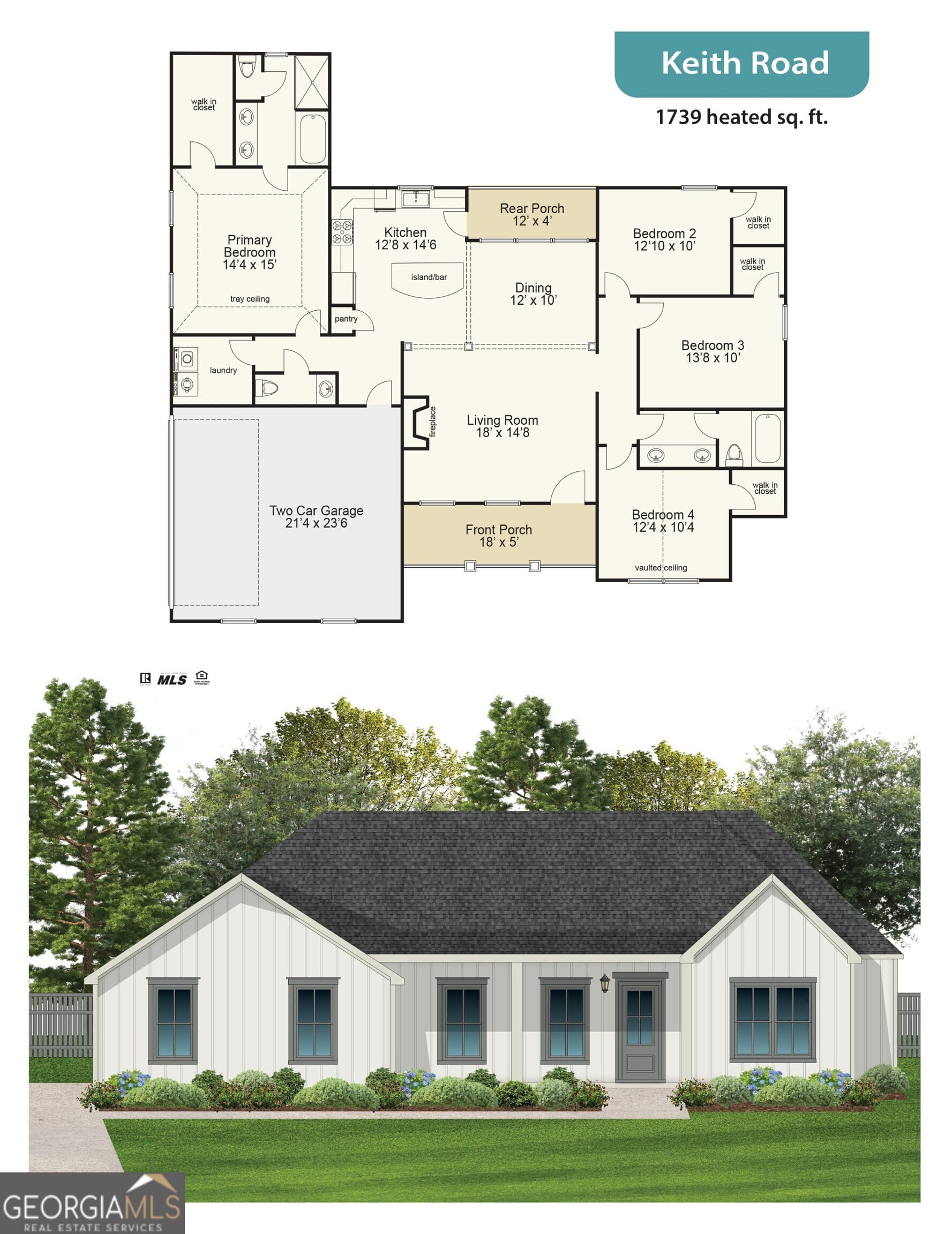 6323 Keith Rd, Hogansville, GA 30230