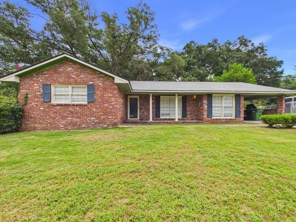 1230 Aspen Ave, Columbus, GA 31907, Front View of Home, Front Porch is big enough to add a
