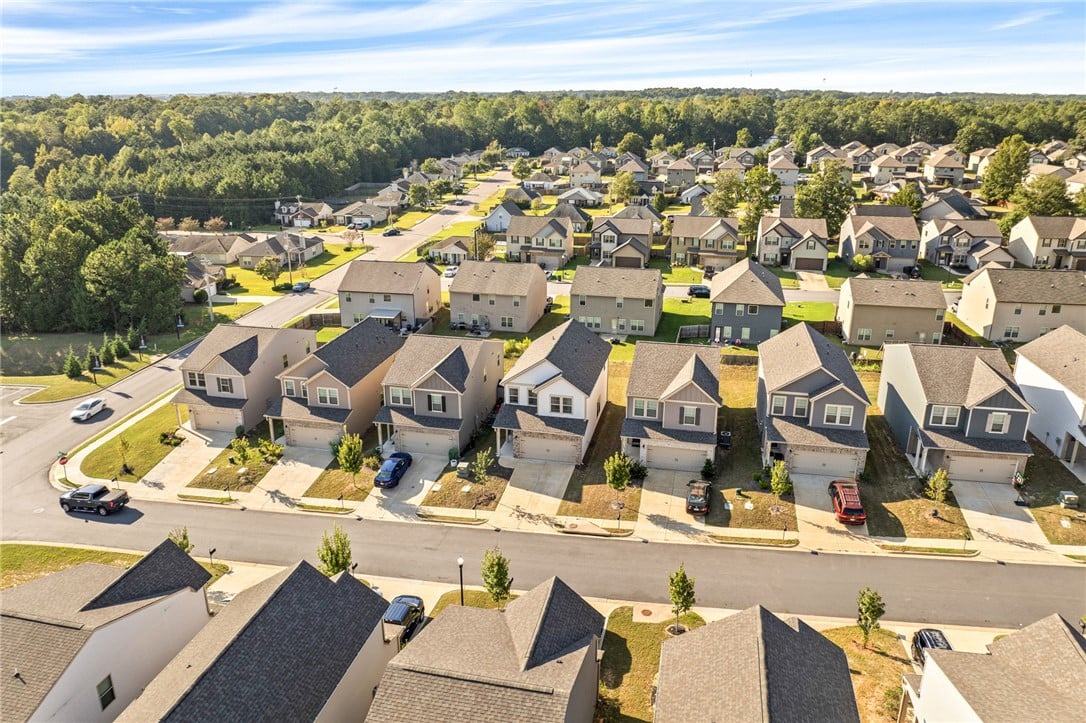 2790 Stokes Dr, Opelika, AL 36804, An aerial perspective showcases a neat residential