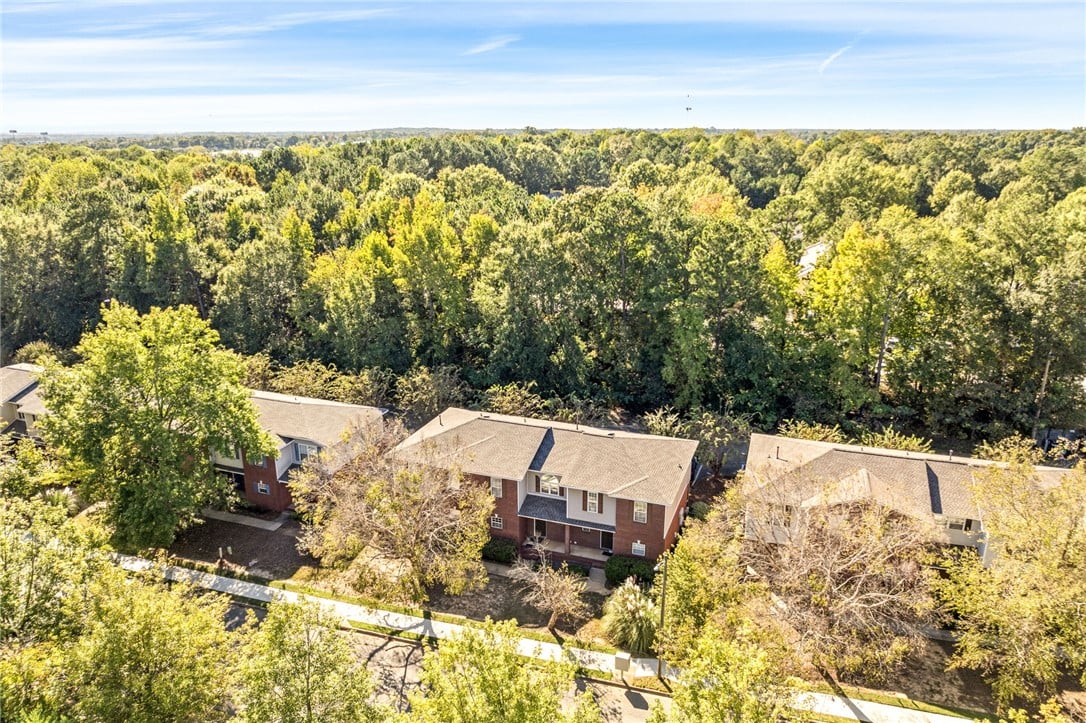 1420 S Donahue Dr B, Auburn, AL 36832, Mature trees frame these multi-level brick townhom
