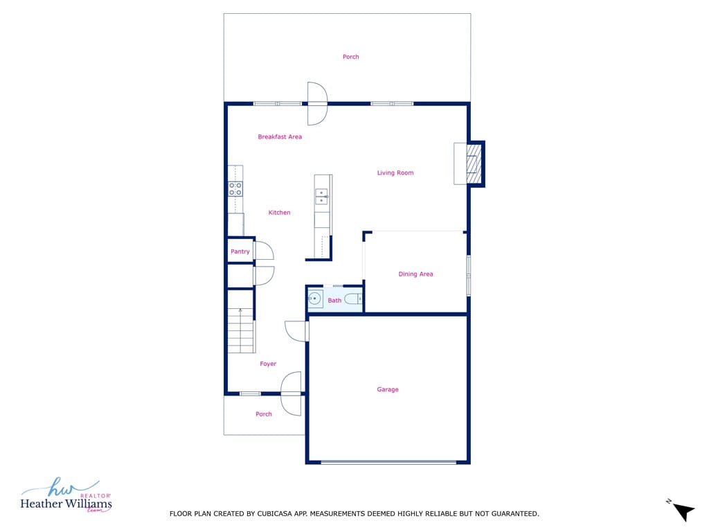 7370 Pine Seed Drive, Midland, GA, 31820, First Floor Plan