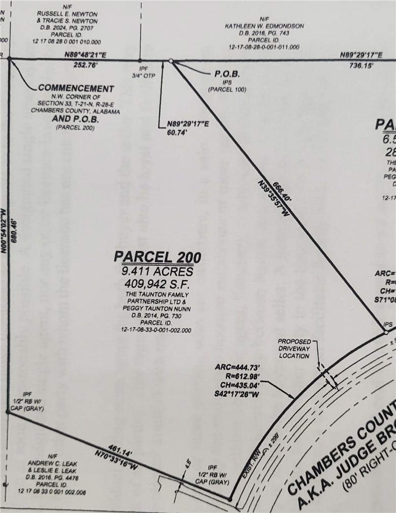 0 - Parcel 200 JUDGE BROWN, Valley, AL, 36854