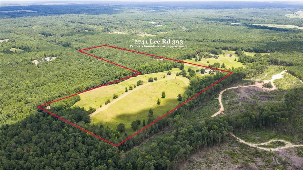 6 Parcels LEE ROAD 393, Auburn, AL, 36832, A vast, wooded landscape with a cleared central ar