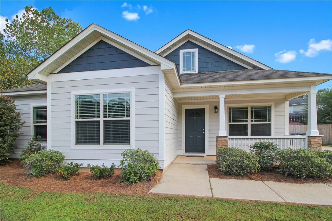 398 Embry Ln, Auburn, AL 36830, Front Elevation freshly painted