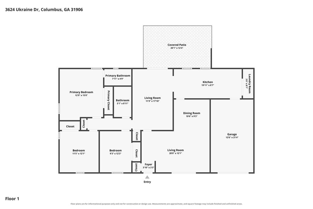 3624 Ukraine Dr, Columbus, GA 31906